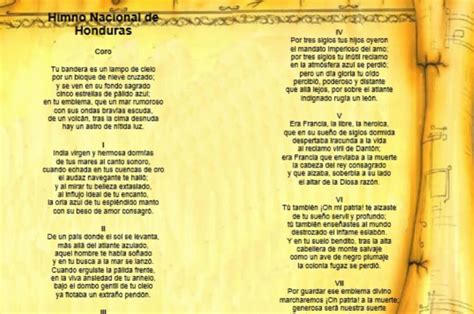 ¿cuántos Años Tiene El Himno Nacional De Honduras