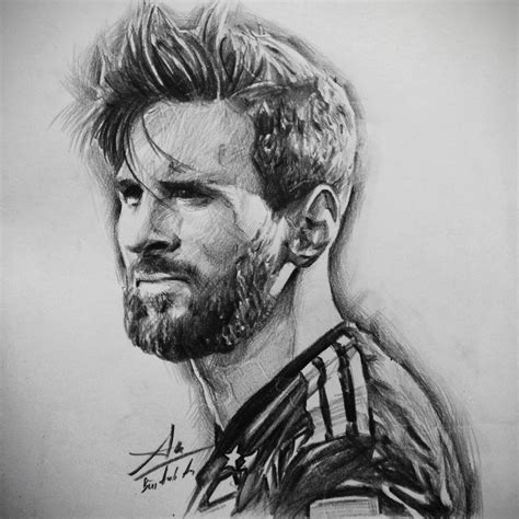 Artstation Lionel Messi Anh An Bùi Messi Celebrity Portraits