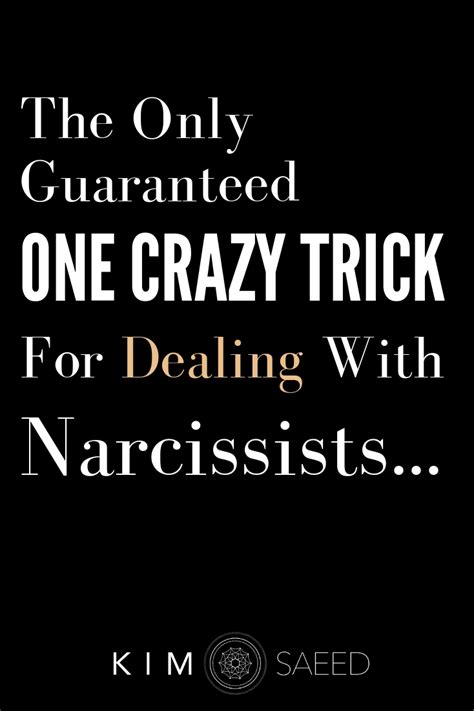dealing with a narcissist love quote