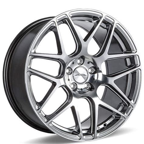 19 Ace Alloy Wheels Mesh 7 Hyper Silver With Machined Face Rims Ace033 1