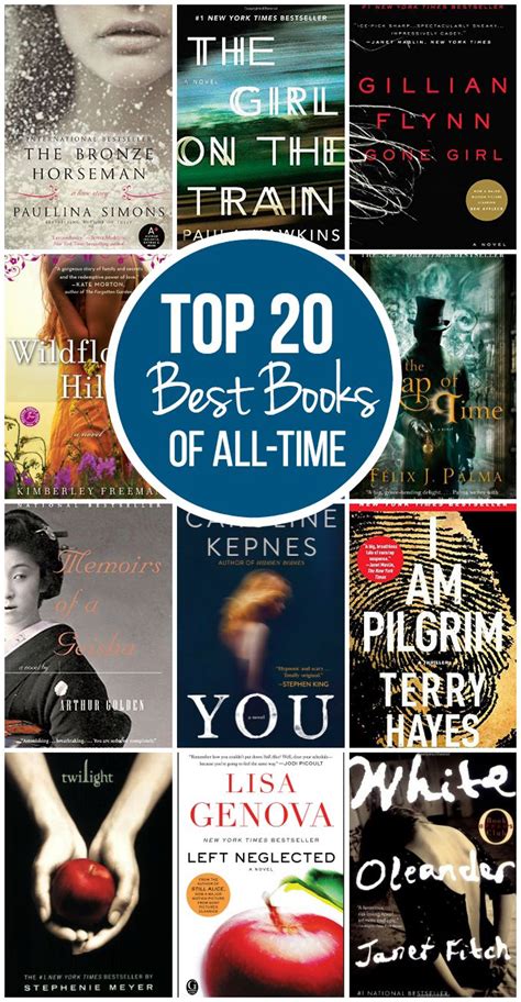 top 20 best books of all time best books of all time book club books good books