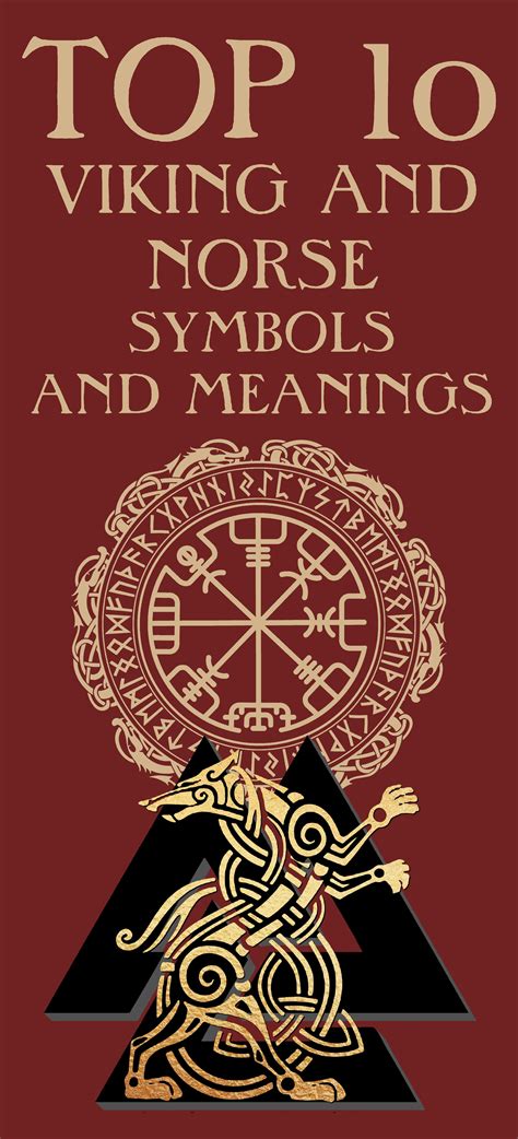 Top 10 Viking And Norse Symbols And Meanings Viking