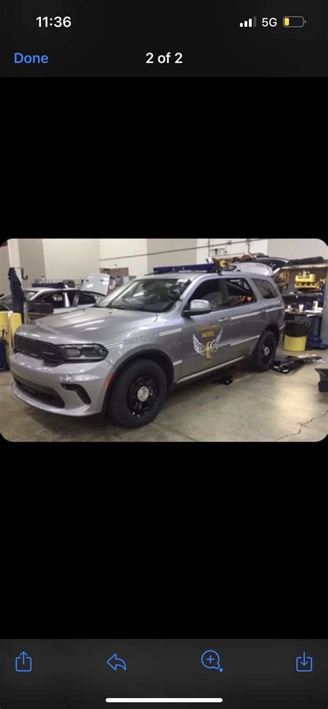 2021 Dodge Durango Ohio State Highway Patrol Rpolicevehicles