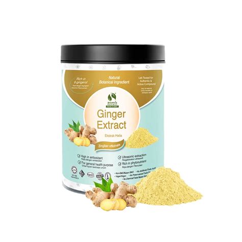Ginger Zingiber Officinale Standardized Bionutricia Extract