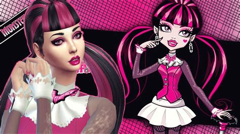 Draculaura Monster High Create A Sim The Sims 4 Youtube