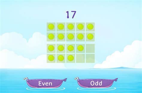 Identify Even Or Odd Game Math Games Splashlearn