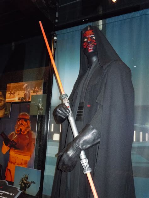 Darth Maul Costume And Lightsaber From Star Wars The