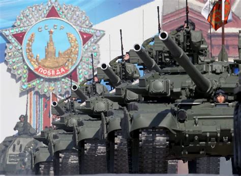 Russias Vladimir Putin Flexes Military Muscle With Huge Army Display