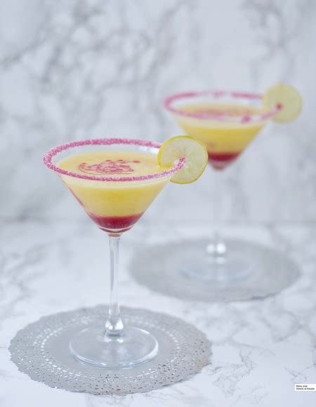 Cóctel Sunrise Margarita Sin Alcohol Receta De Cocina Fácil Sencilla