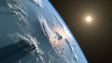 Sunrise From Space Earth From Stock Footage Video 100