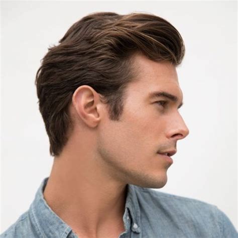 The Ear Tuck Hairstyle Mens Haircut Tucked Behind The Ear Mens Style
