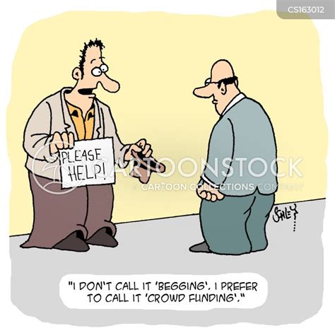 Crowd Funder Cartoons And Comics Funny Pictures From Cartoonstock