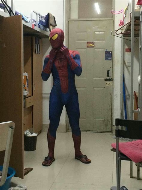 The Amazing Spider Man Cosplay Costume Spiderman Zentai Suit Bodysuit Halloween Ebay