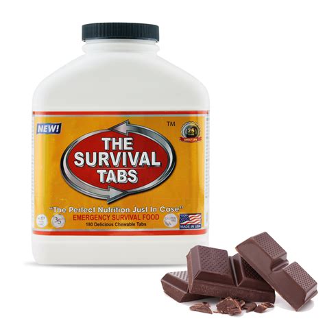 Survival Food 25 Years Shelf Life Survival Meal Chocolate