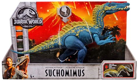 Jurassic World Fallen Kingdom Action Attack Suchomimus Action Figure Mattel Toywiz