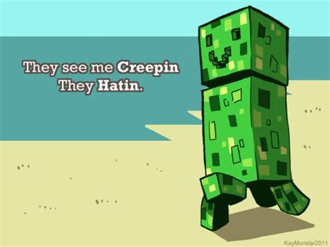 Minecraft Creeper Creepers Minecraft Memes