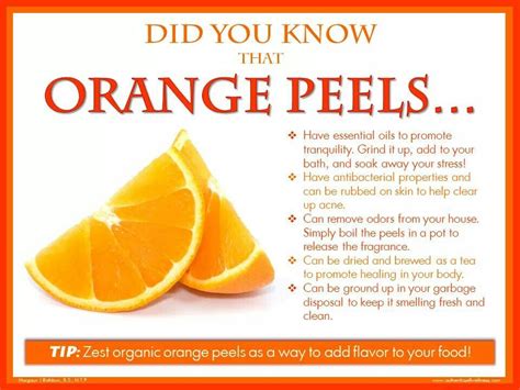 Yup Natural Nutrition Natural Health Orange Peels Uses Esential Oils