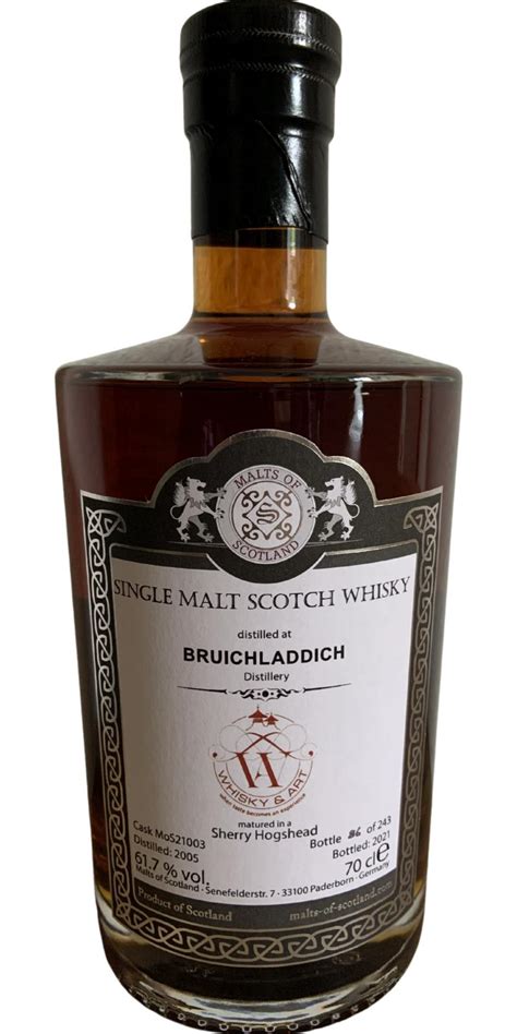 Bruichladdich 2005 Mos Ratings And Reviews Whiskybase