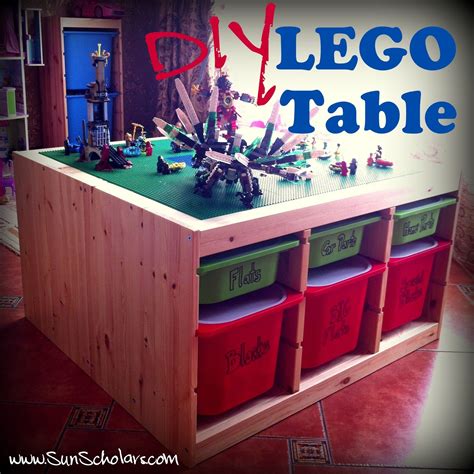 Lego Table Lego Table Diy Lego Table Lego Room