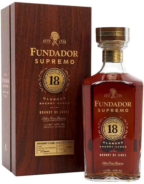 buy fundador supremo 18 year brandy solera gran reserva quality liquor store