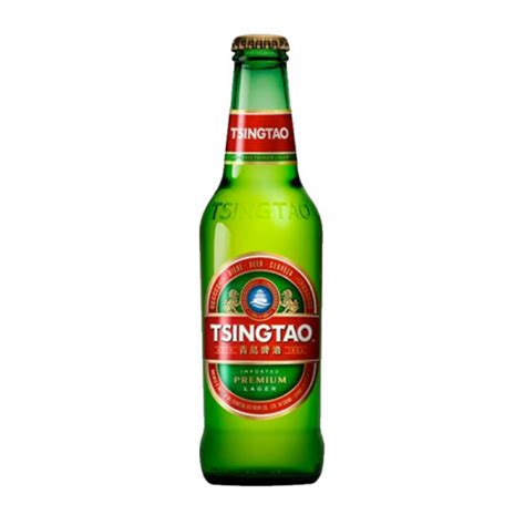 Tsingtao Premium Lager 330ml Bottle Chinese Beer