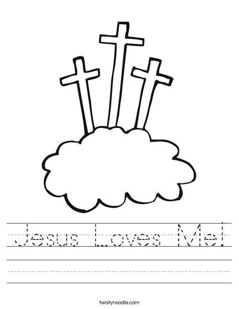 Hedgehog coloring page, rabbit coloring page, monkey coloring page, ostrich coloring page, mouse coloring page, bird coloring page. Jesus Loves Me Worksheet - Twisty Noodle