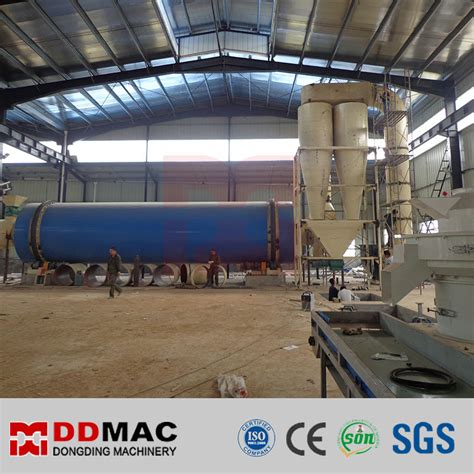 High Efficient Triple Pass Wood Chips Sawdust Bagasse Industrial Rotary