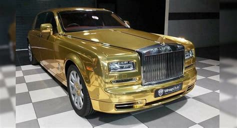 This Indian State Has A Gold Chrome Rolls Royce Phantom Taxi Carscoops