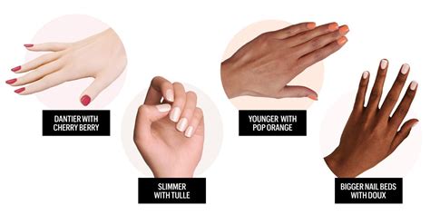 How To Make Your Hands Look Younger With Nothing But Nail Polish Colors For Dark Skin Nail