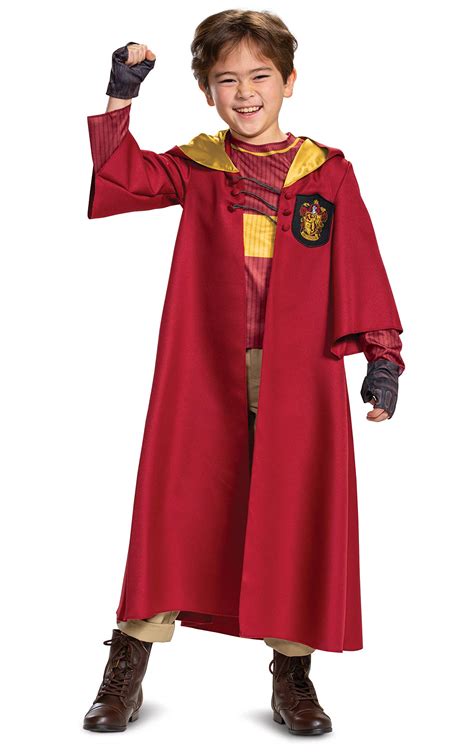 Buy Harry Potter Quidditch Gryffindor Deluxe Outfit Official Wizarding