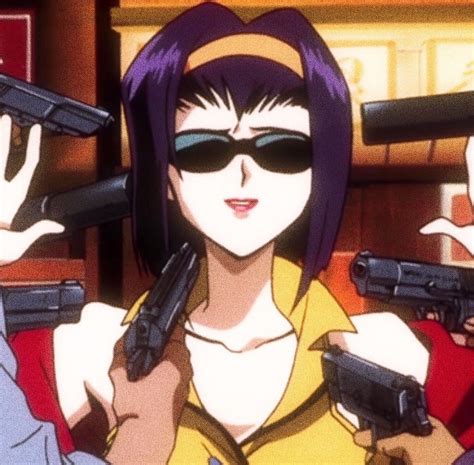 Retro Cowboy Bebop Pfp Some Of Her Work On This Show Even Defies