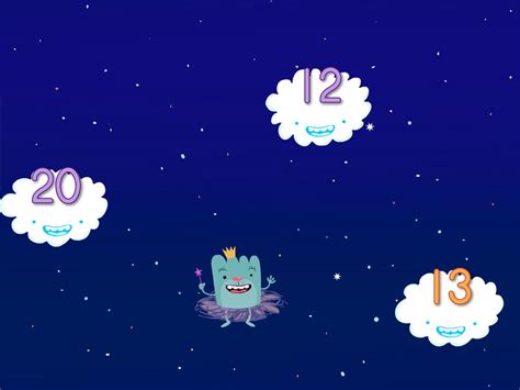 11 To 20 Cloud Catcher Number Game
