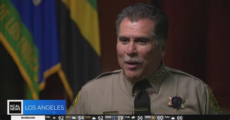 Sheriff Robert Luna On His First Month In Office It S Going Extremely Well Cbs Los Angeles