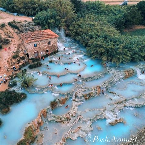 Hot Springs In Tuscany Revealed With Images Hot Springs Spring