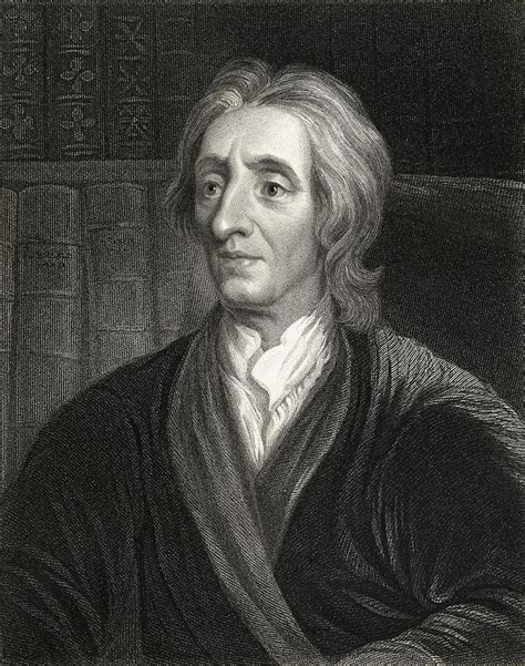 John Locke 1632 1704 Engelsk Filosof Der Grundlagde School Of