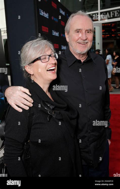 Wes Craven And Wife Iya Labunka Attend Magnolia Pictures Los Angeles
