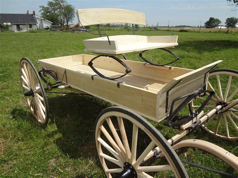 Buckboard Wagon Loaded Custom Wagon Wheels Horse Wagon Wagon