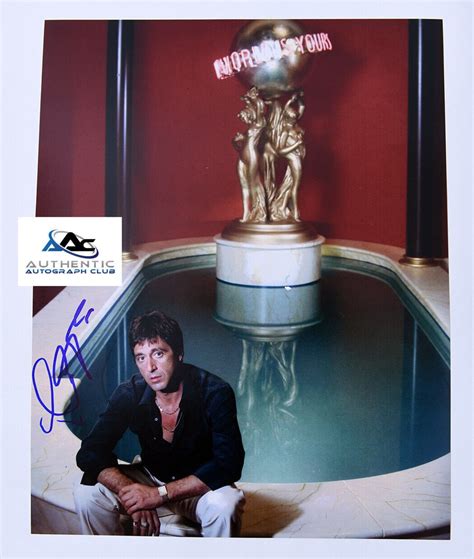 Al Pacino Autograph Signed 11x14 Photo Scarface Tony Montana Coa Etsy