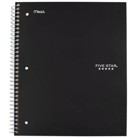 Five Star Wirebound Notebook 1 Subject Graph Ruled 11 X 8 12