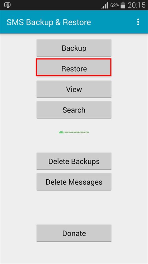 Guide How To Backup And Restore Sms On Android No Root Required