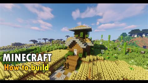 Minecraft How To Build An Ultimate Starter Base Quick Tutorial Youtube