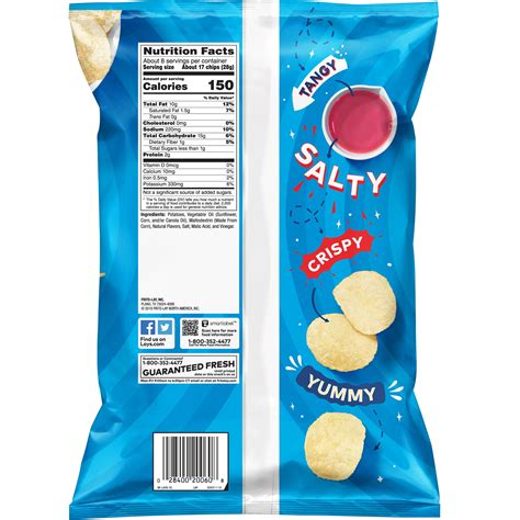 Lays Potato Chips Salt And Vinegar Flavor 775 Oz Philippines Ubuy