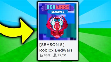 Season 5 In Roblox Bedwars Youtube