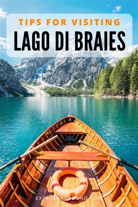 Lago Di Braies Sign