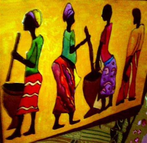 Malinis Creationz African Painting