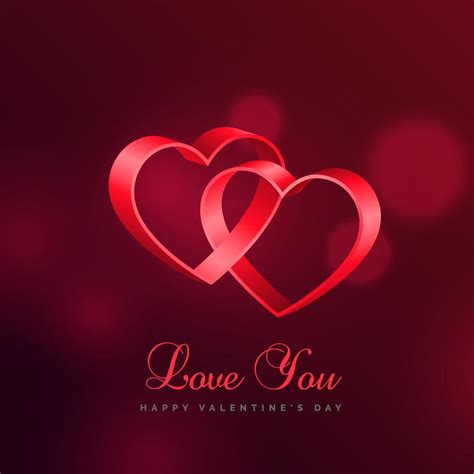 Love Background With Two Hearts Connected With Eachother Download