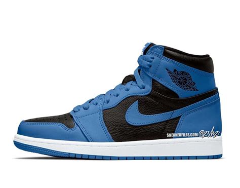 Air Jordan 1 Dark Marina Blue 555088 404 Release Date Jordans Shoes