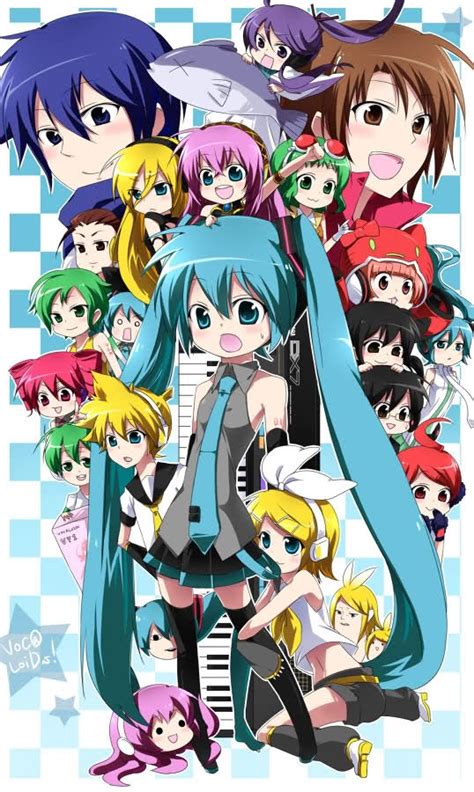 Vocaloid Group ~ :3 | Vocaloid, Vocaloid characters, Anime