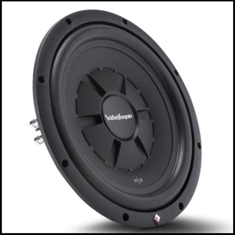 【ください】 Rockford Fosgate R2 Ultra Shallow 10 Inch 4 Ohm Dvc Subwoofer