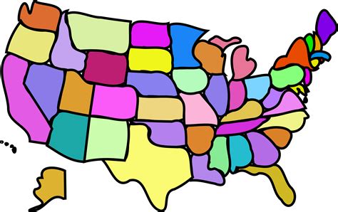 Usa Map Clipart Free Download On Clipartmag